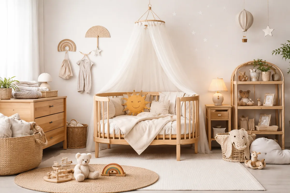 Quels accessoires bébé choisir pour une décoration enfant chic et moderne
