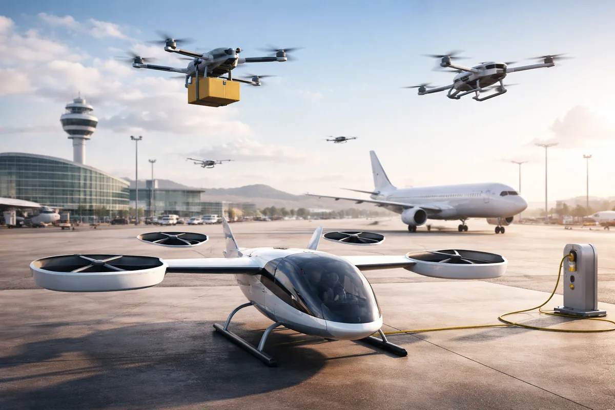 Comment le transport aérien évolue-t-il avec les innovations en drones et aviation civile ?