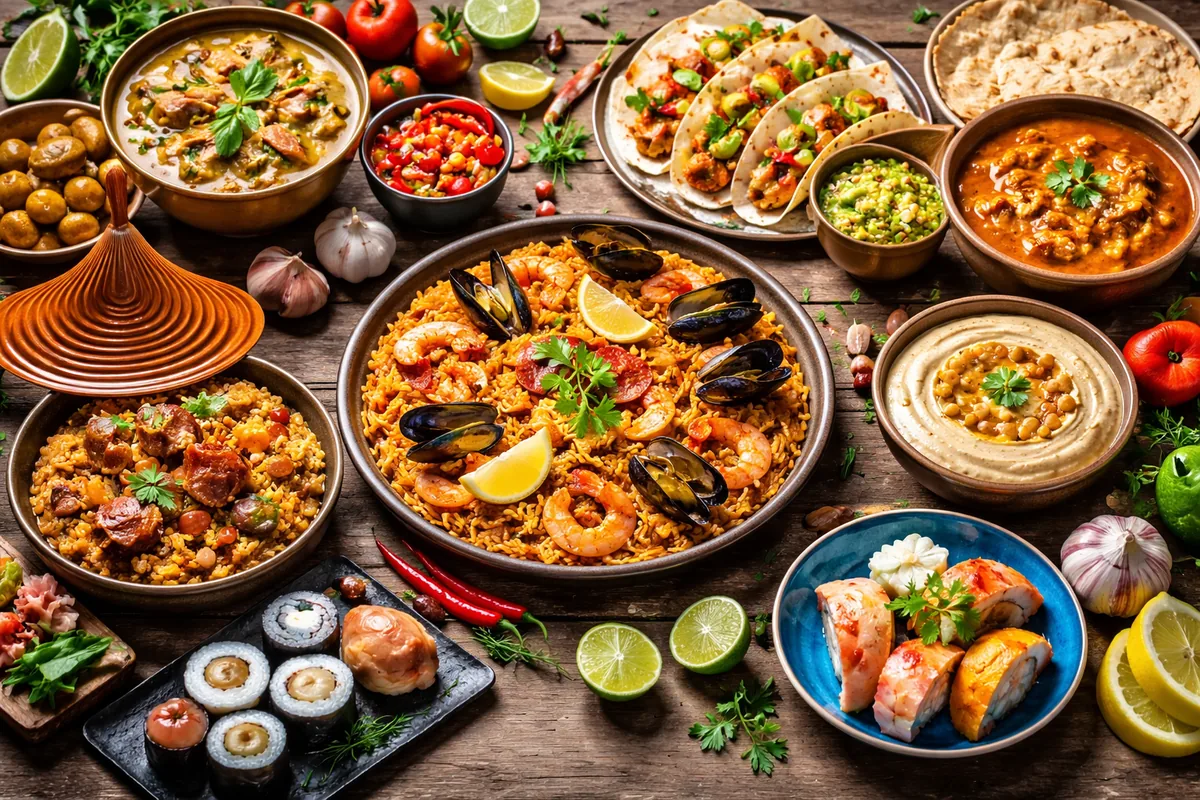 Comment découvrir la cuisine du monde à travers des plats traditionnels